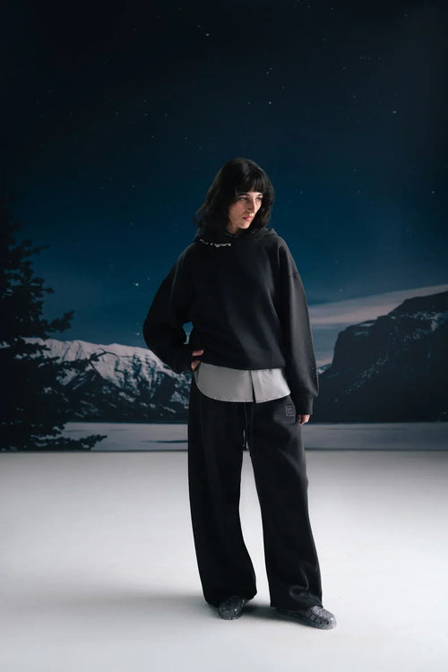 Onyx gray hoodie - Women