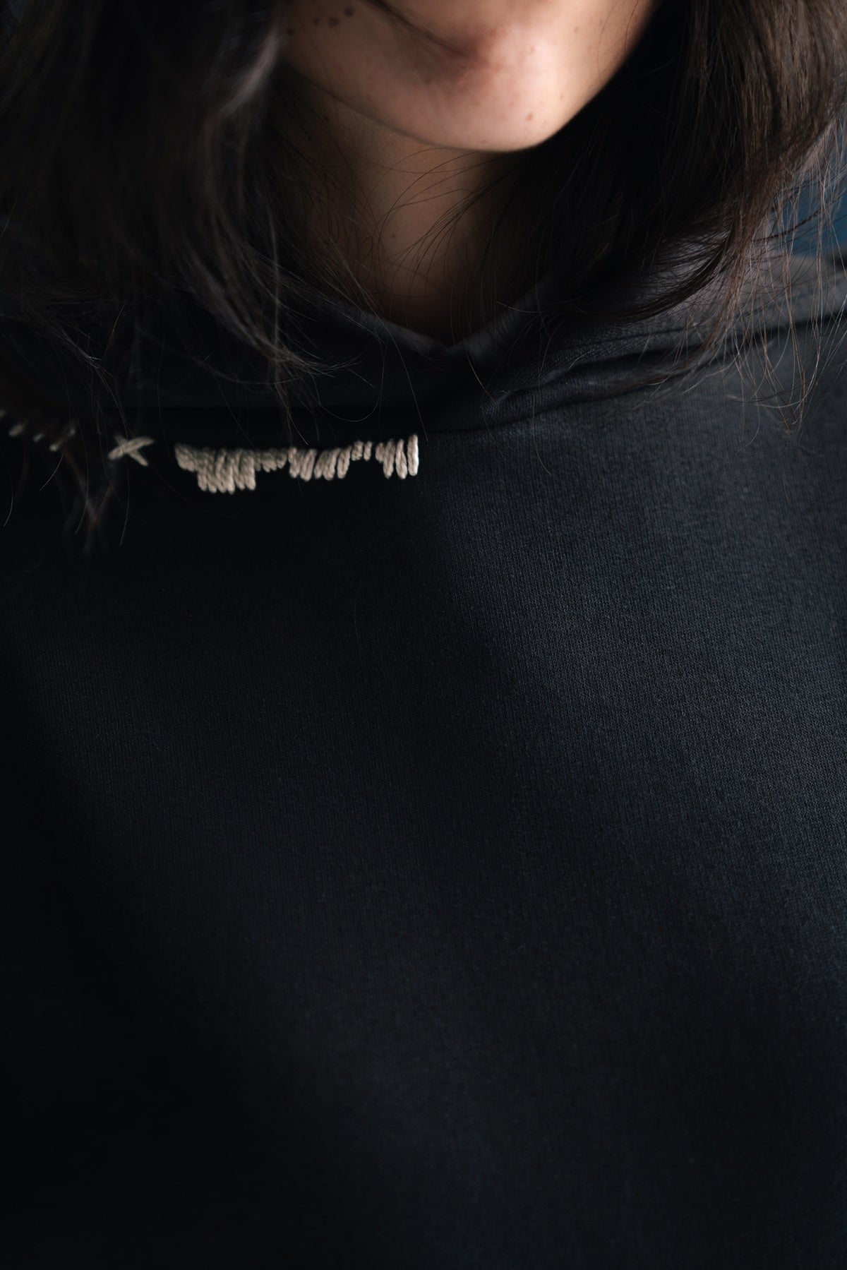 Onyx gray hoodie - Women