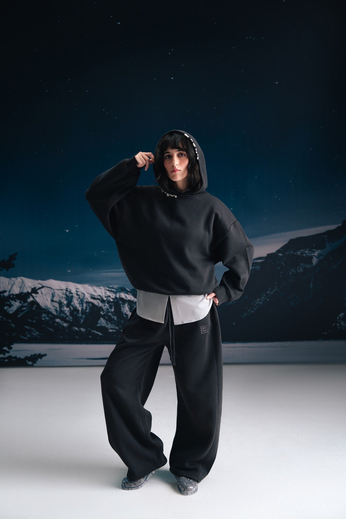 Plush Barrel Trouser - Women