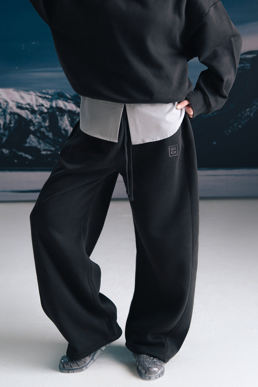 Plush Barrel Trouser - Women
