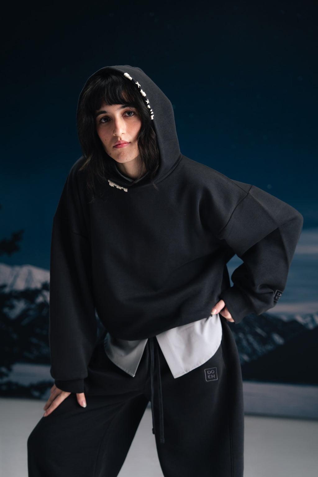 Plush Barrel Trouser - Women