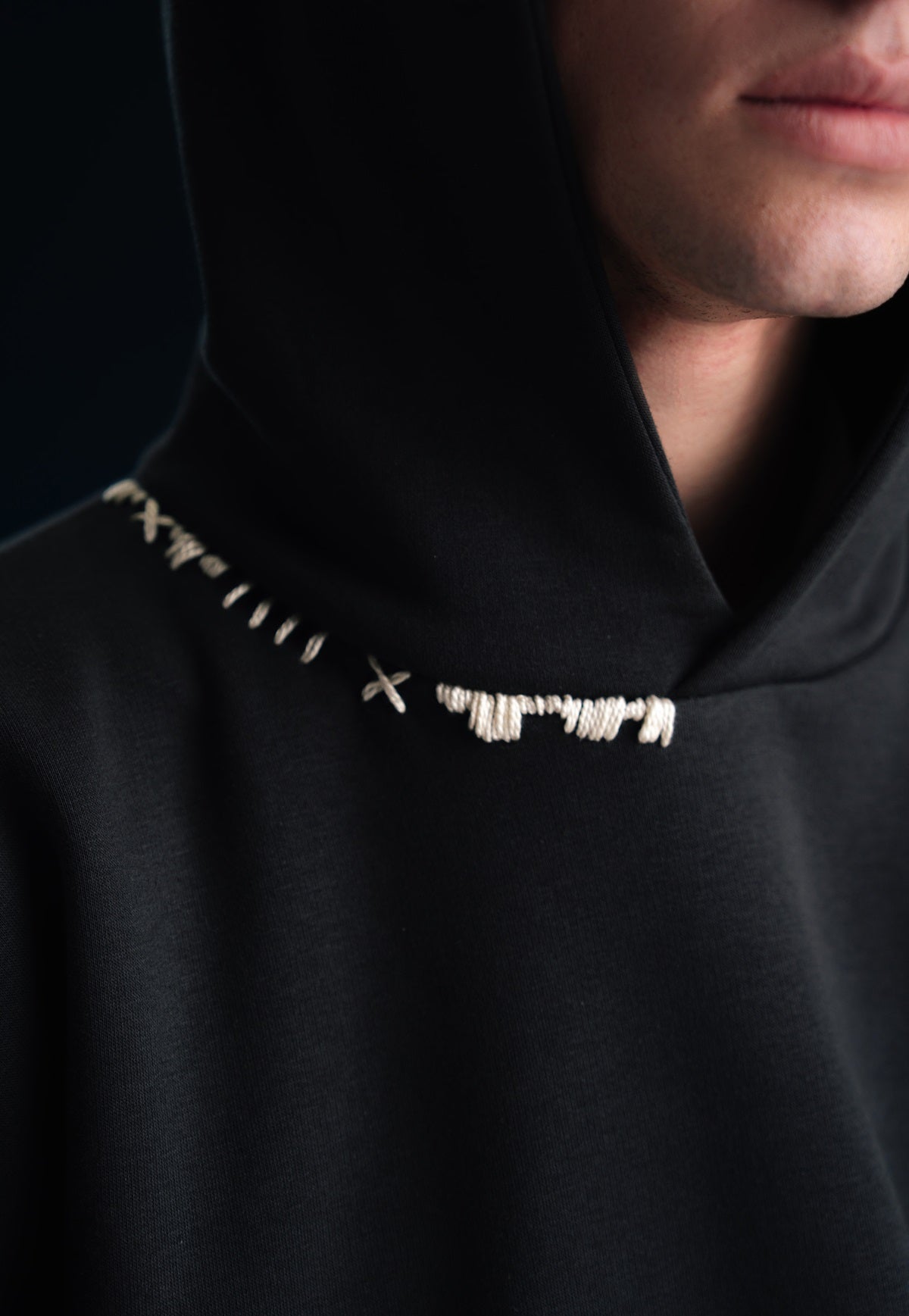 Onyx gray hoodie - Men