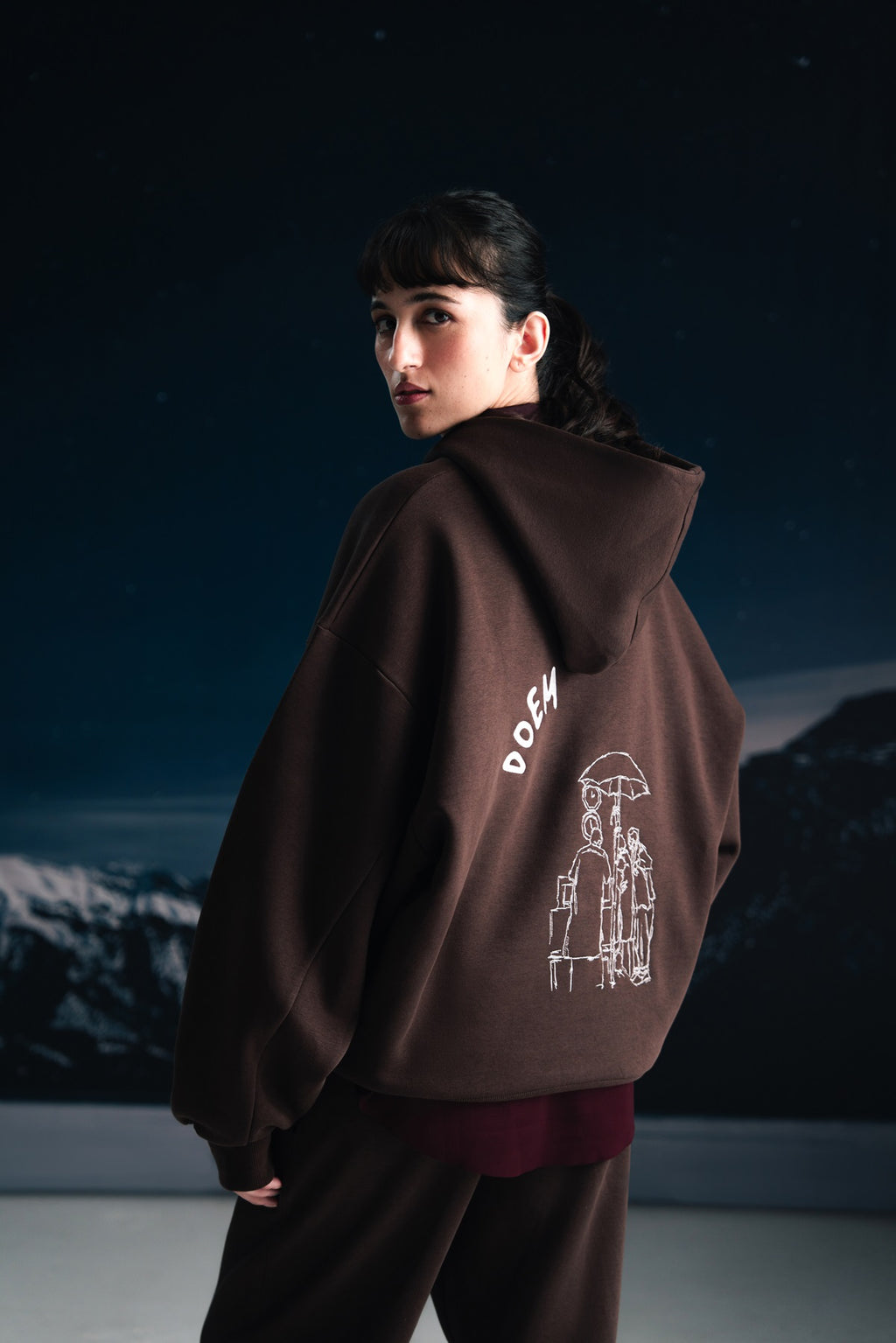 “Under the Umbrella” hoodie - Women
