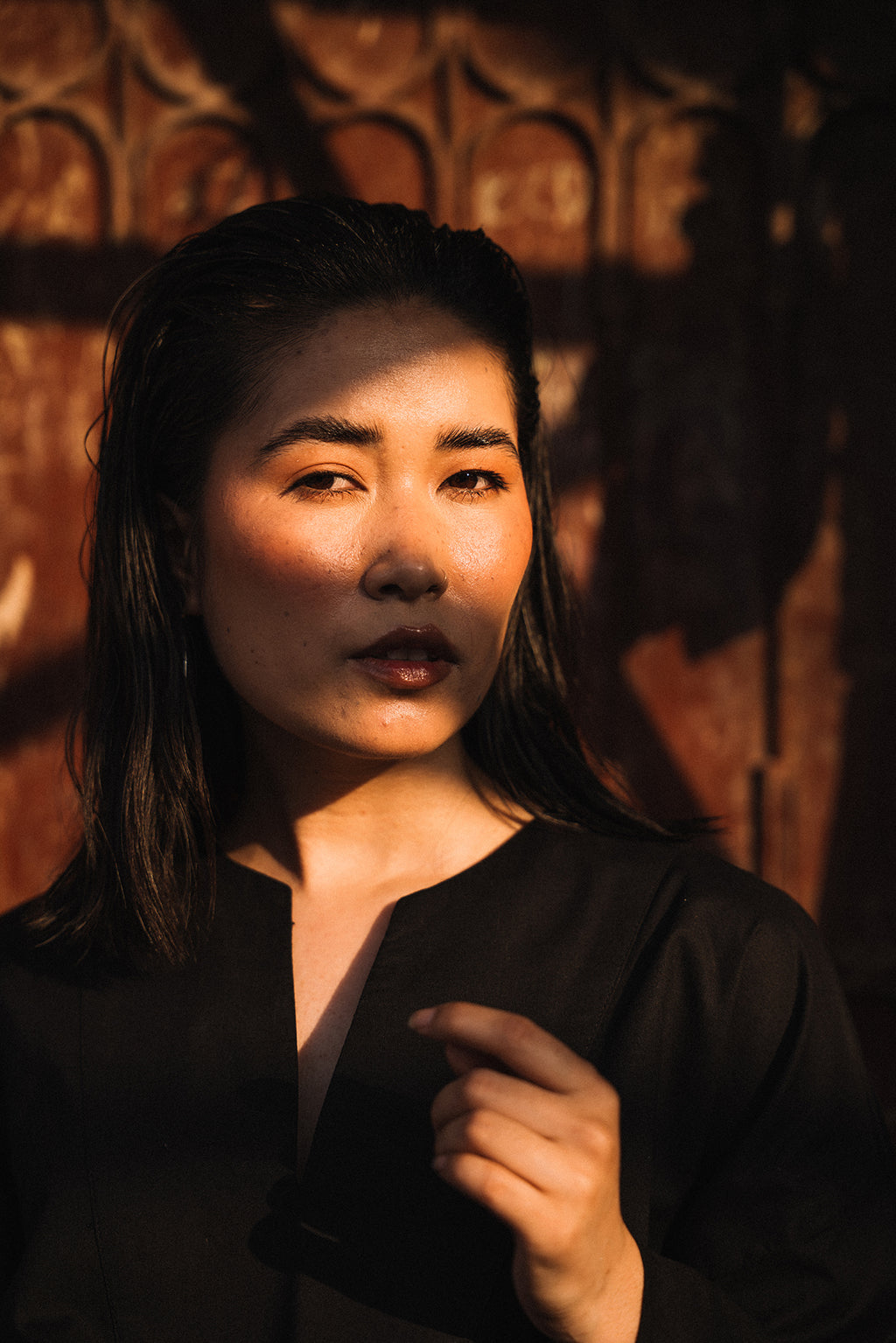 "Bazaar Whispers" — Artisan Embroidered & Screen-Printed Skirt Set