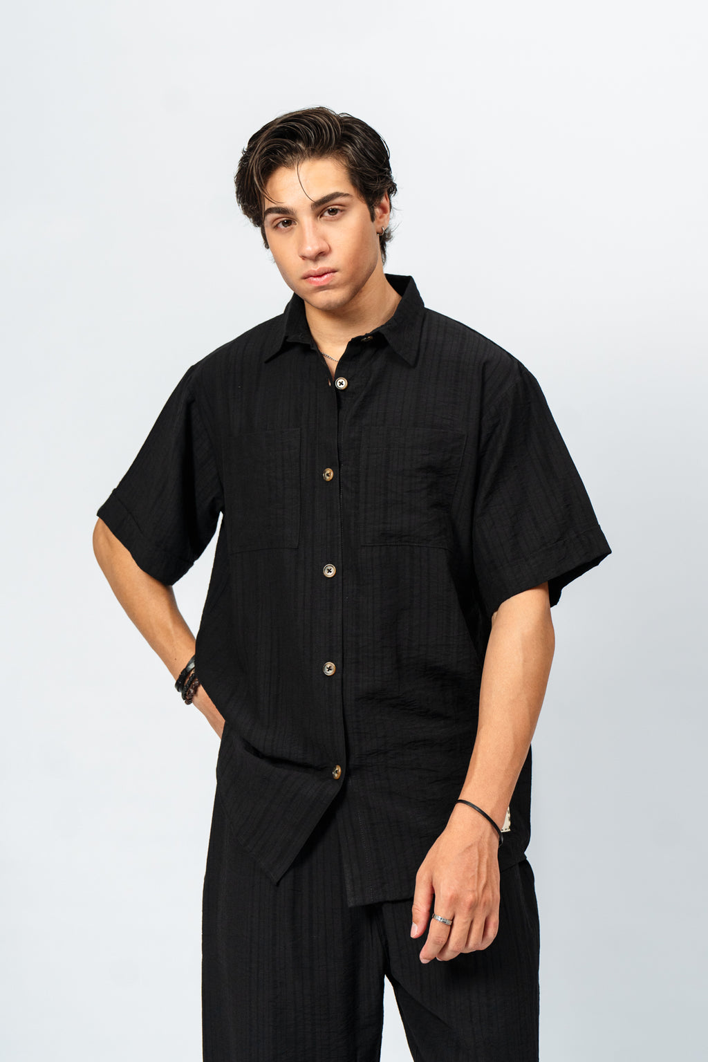 Core Black Co-ord Set - Men
