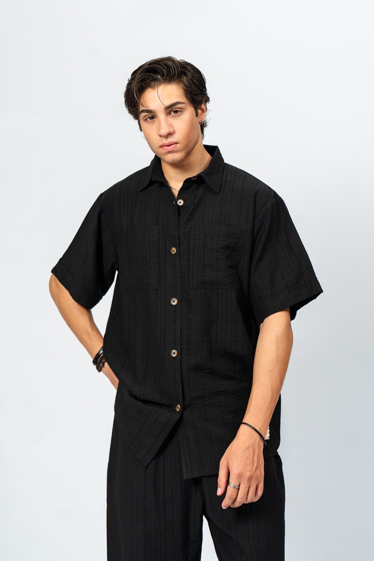 Core Black Co-ord Set - Men