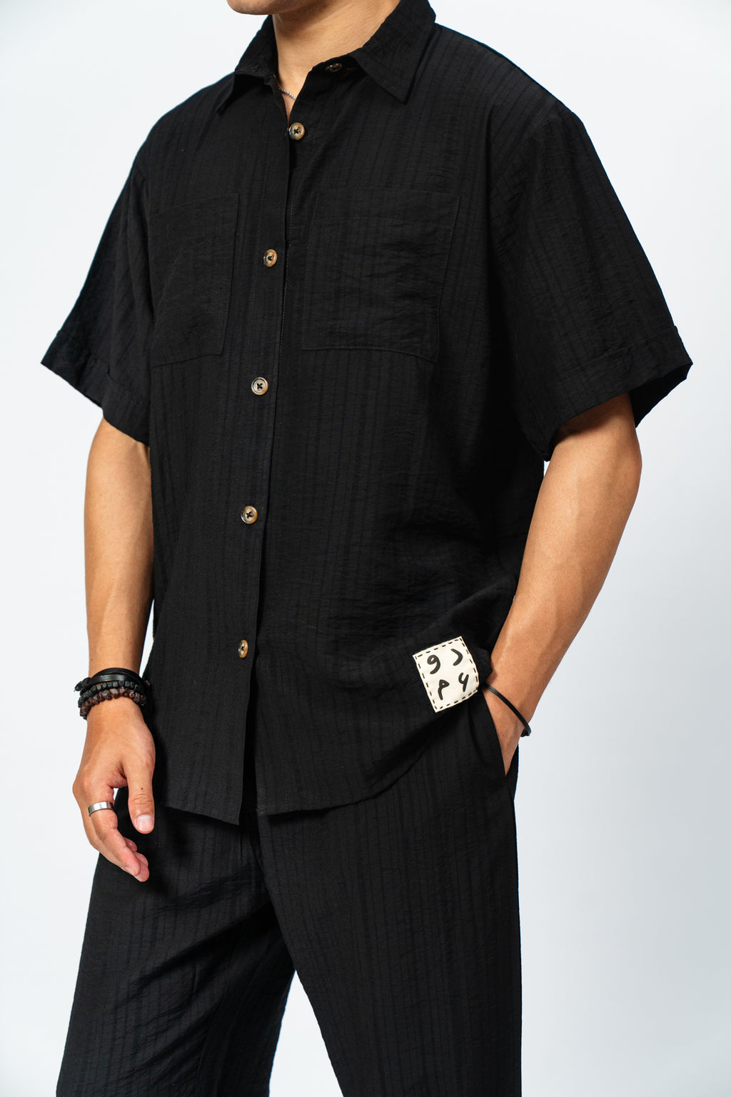 Core Black Co-ord Set - Men