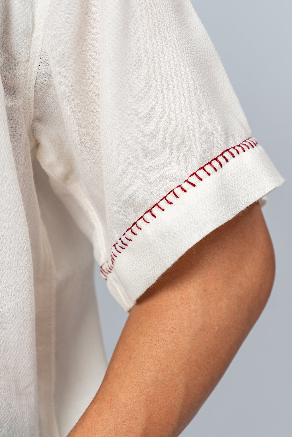 Crimson Thread cuban Shirt