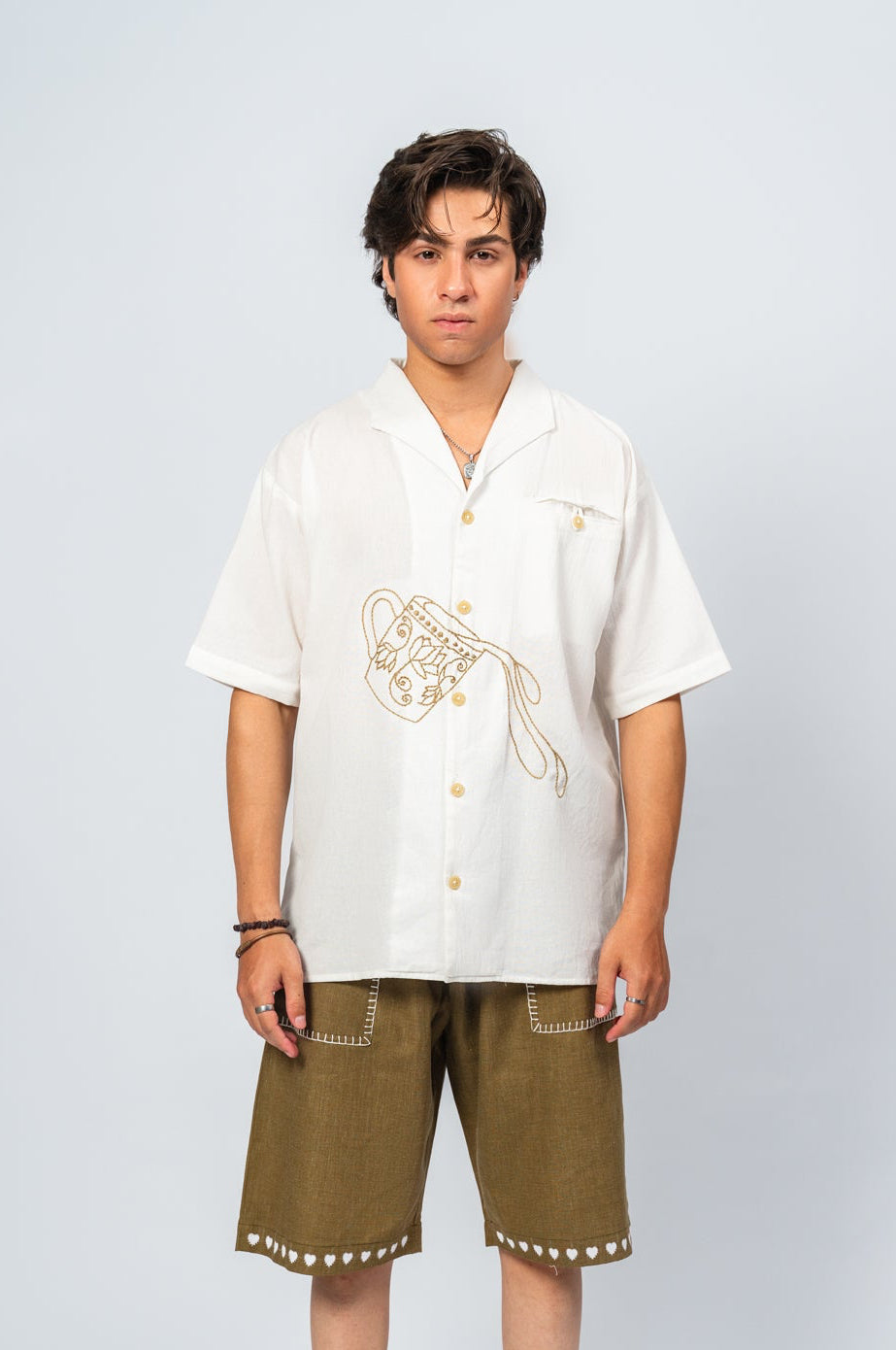 Gul Khan Camp Shirt