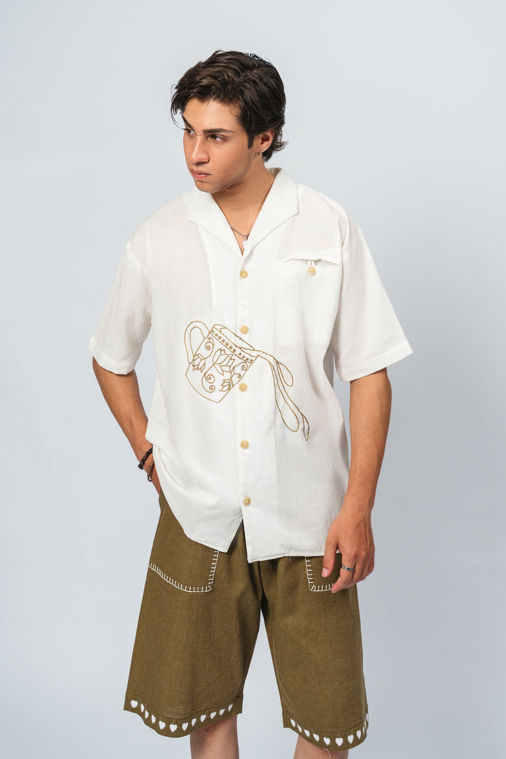 Gul Khan Camp Shirt