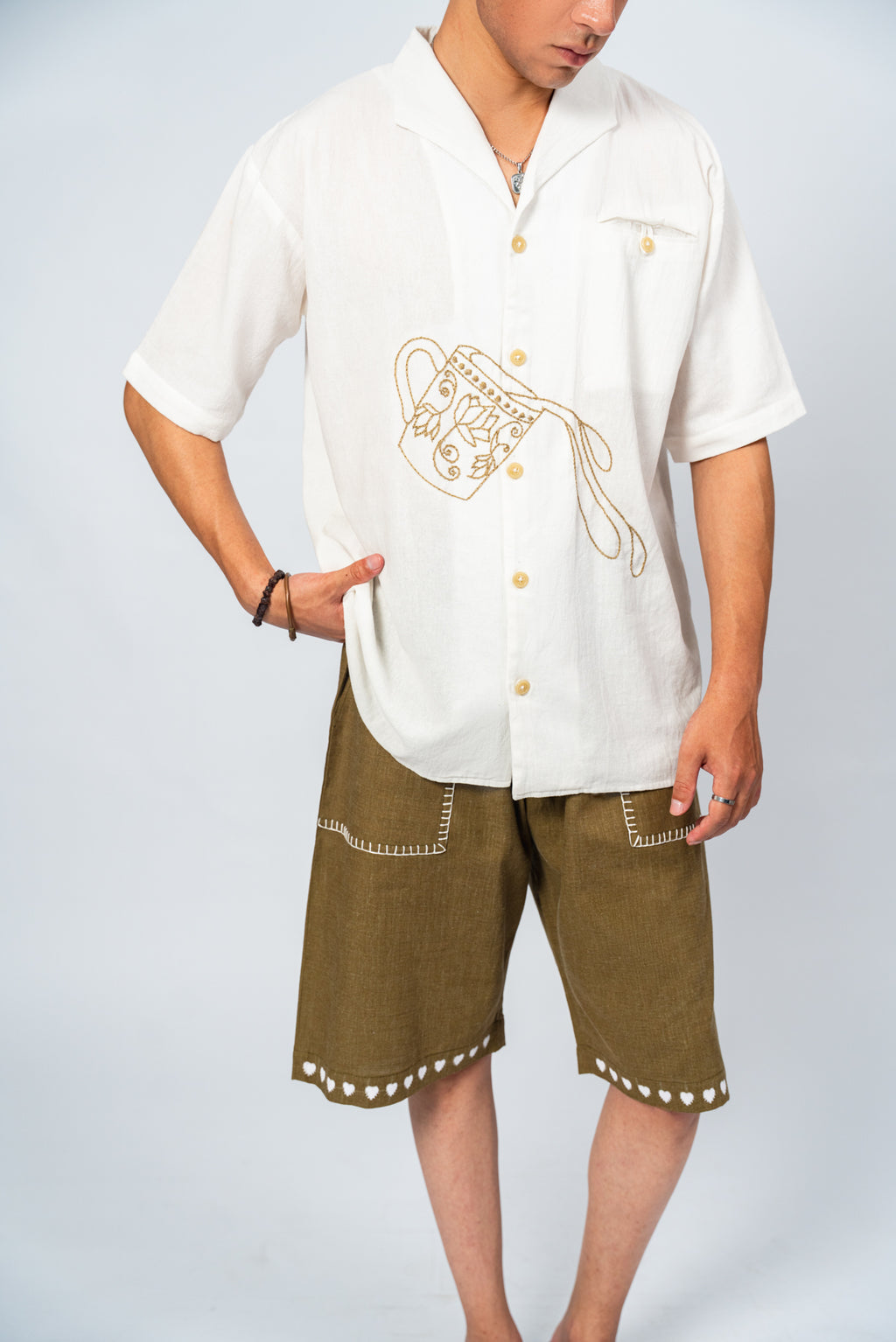 Gul Khan Camp Shirt