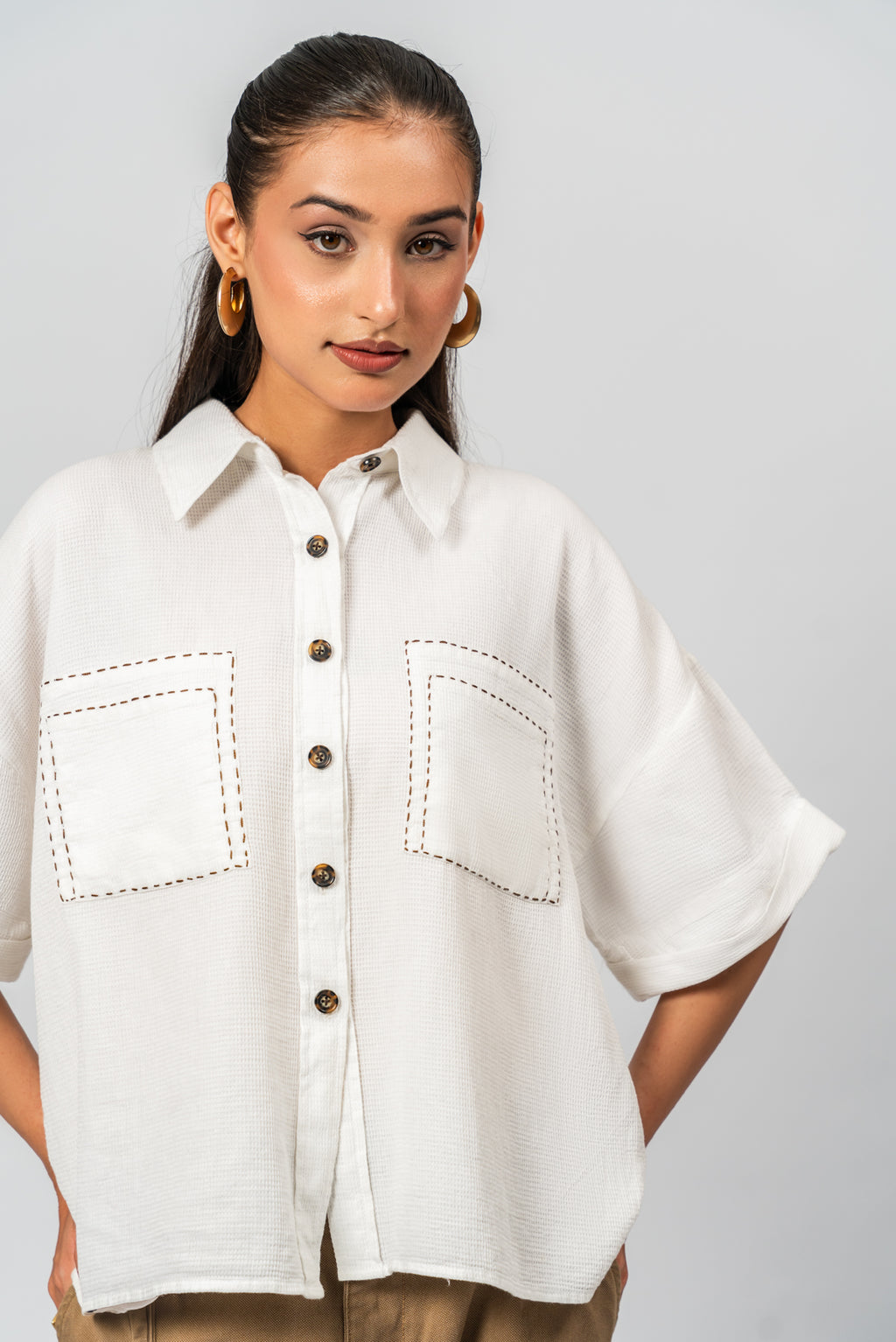 Fourfold shirt
