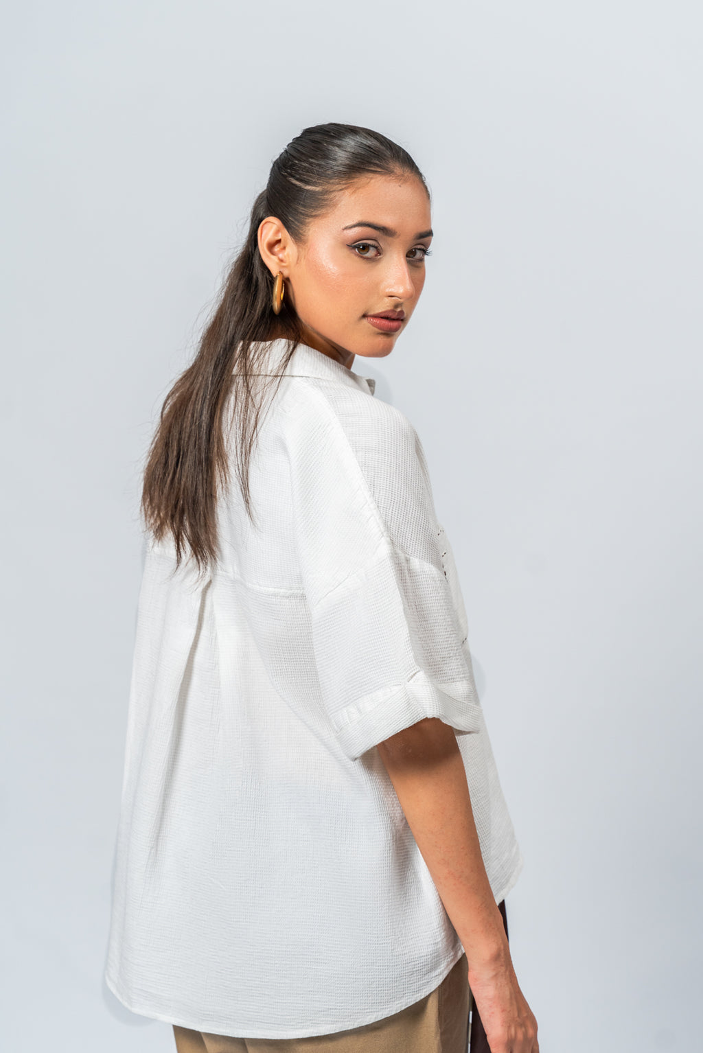 Fourfold shirt