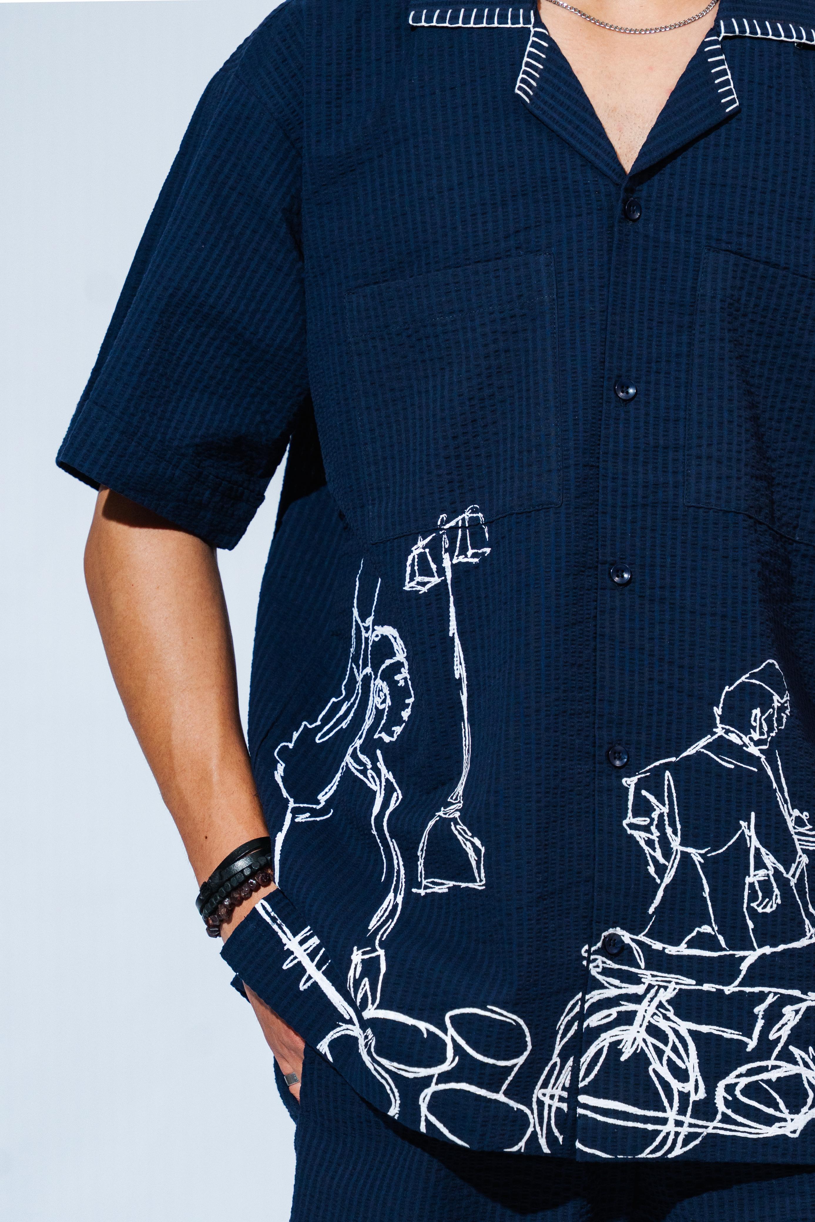 "Bazaar Echoes" – Artisanal Co-ord