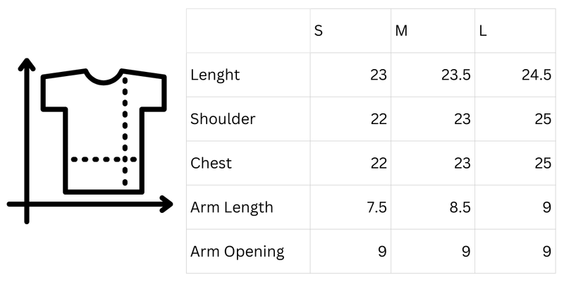 Size chart for Hand Embroidered Portrait of a Figure Pouring Tea